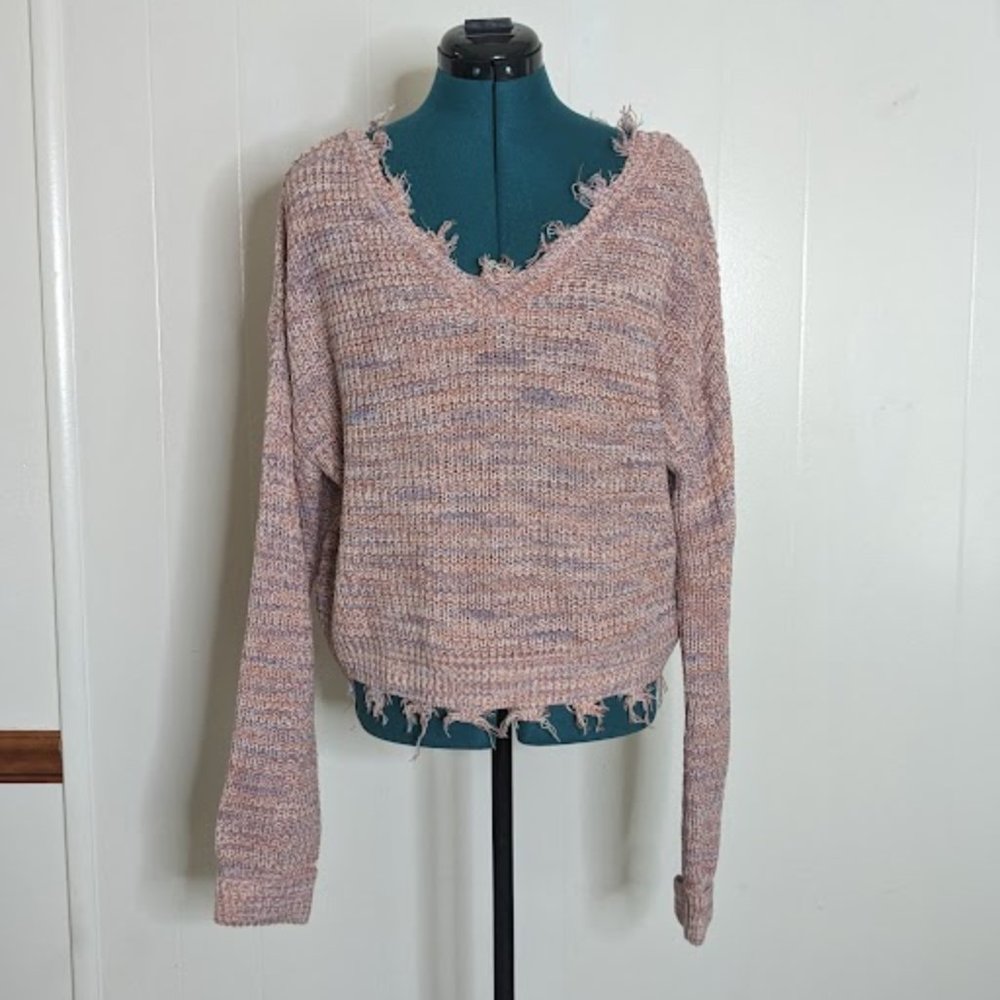 Cloud Chaser Woman  Knitted Sweater. Size L.